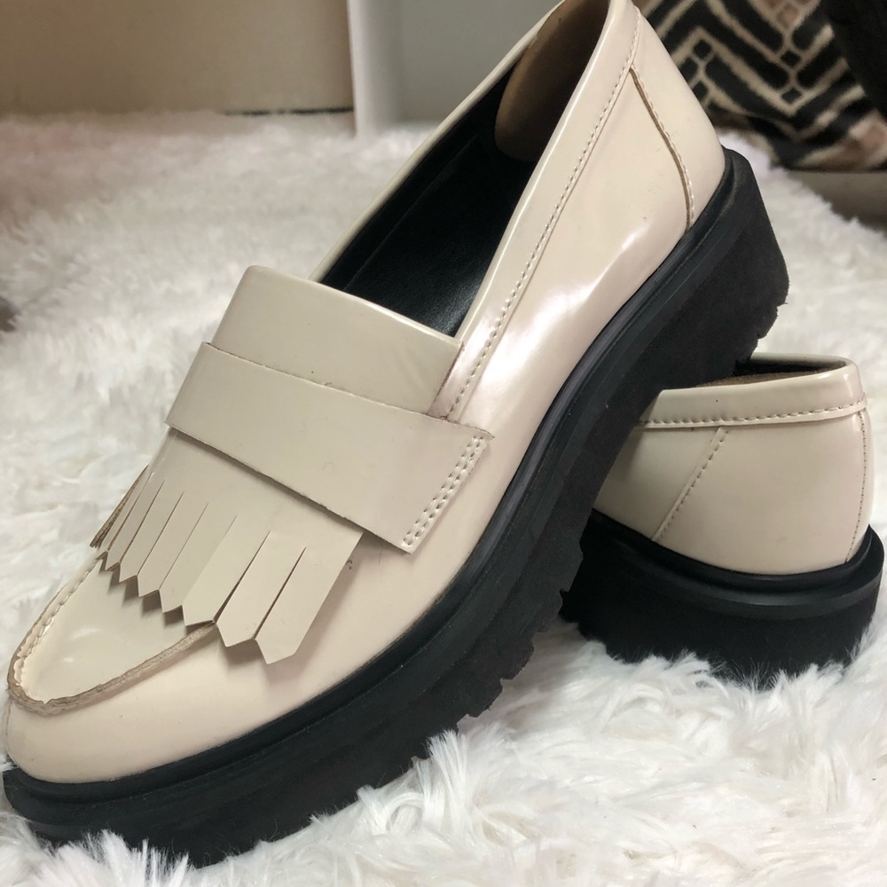 Nine West pleated platform